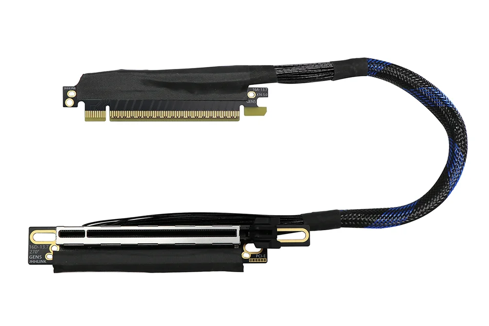 Rechte hoek, omkeerbare PCIe 5 - Pcie 5.0 Gpu Riser Cable recensie en prijs