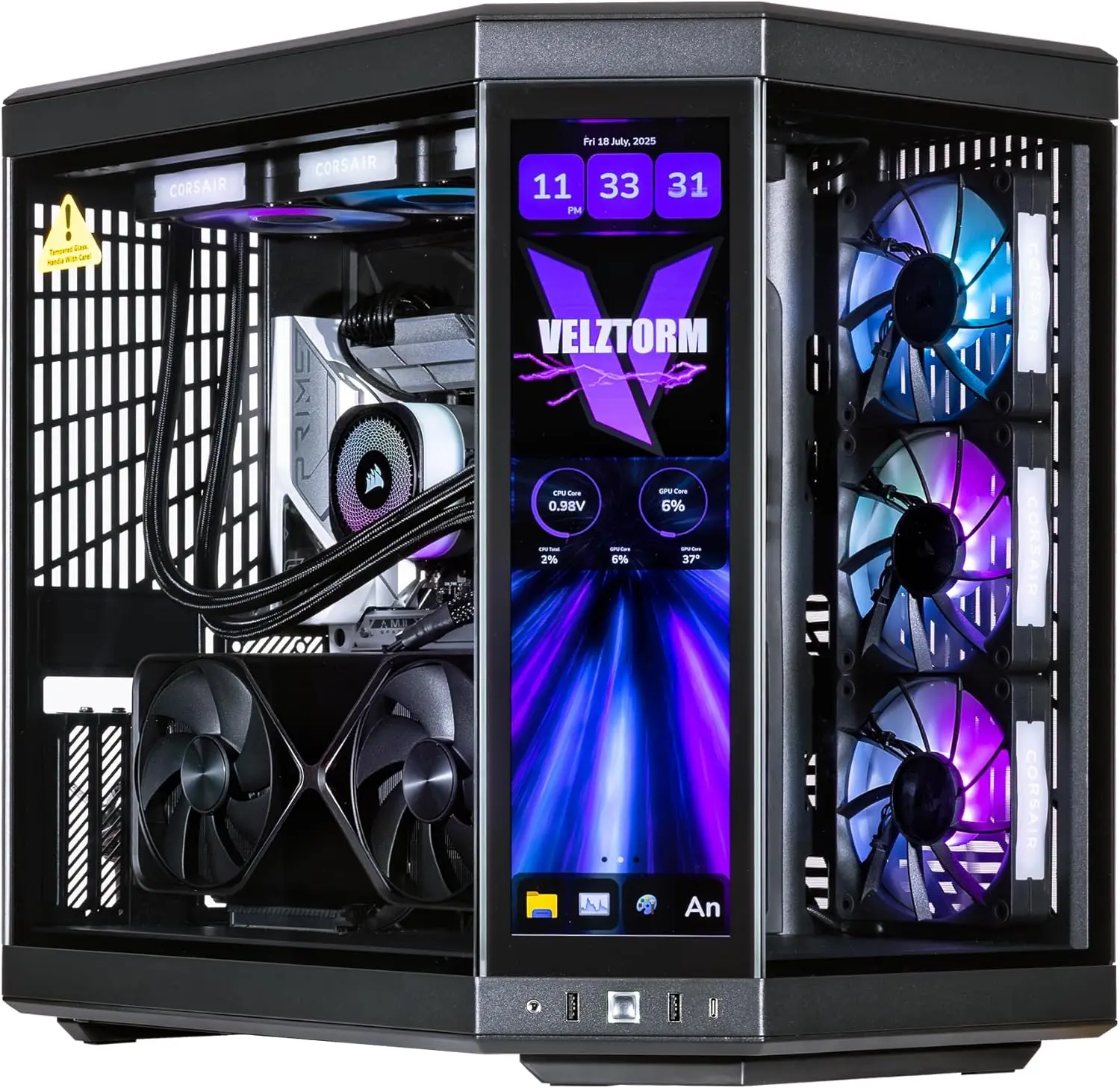 Velztorm LCD Black Praetix Cus - Rtx 5080 16Gb recensie en prijs
